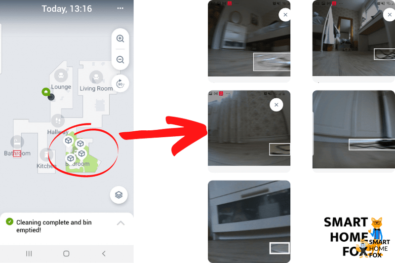 roomba J7+ détection objets